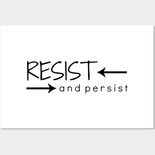 Resist and Persist Posters and Art